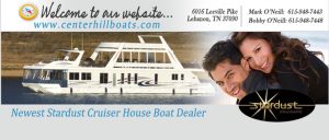 Stardust Cruiser house boats for sale lebanon tn